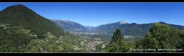 Haus Maria V&ouml;llan: Aussicht bei Tag